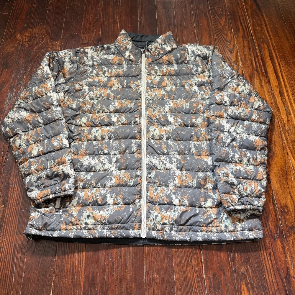 Columbia Powder Lite II Printed Jacket Mens 2XL Camo Omni‎ Heat Water Resistant